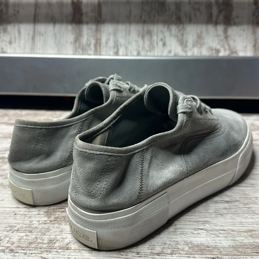 VINCE Copley Suede Platform Sneaker women’s Sz 8.5M